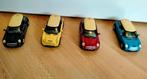 4 x mini speelgoed auto's, Ophalen of Verzenden, Zo goed als nieuw