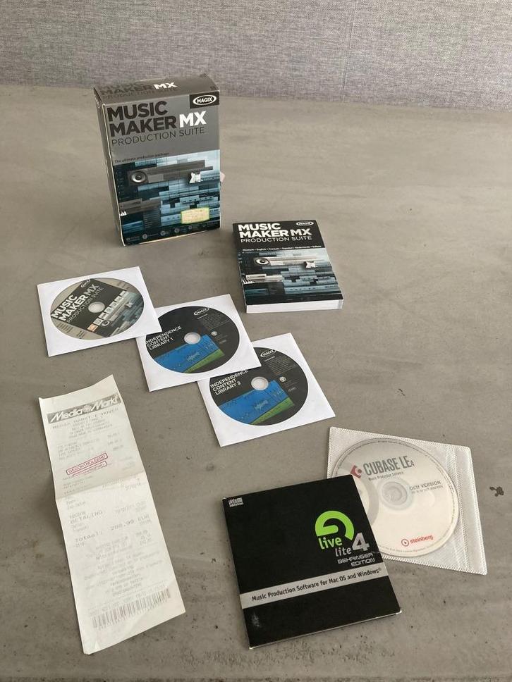 Magix MM 16, 17, MX Premium DAW incl. Soundpools (BIEDEN), Computers en Software, Audio-software, Gebruikt, Windows, Overige, Ophalen of Verzenden