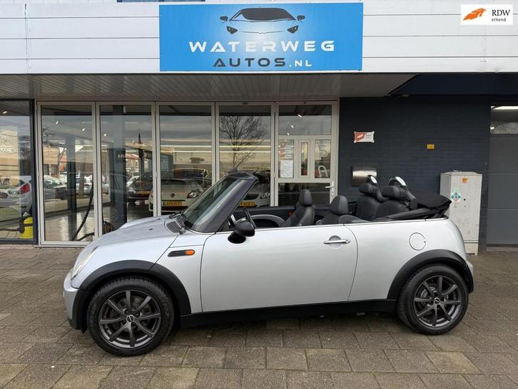 Mini Mini Cabrio 1.6 One CLIMA|CRUISE CONTROL|STOEL VERW., Auto's, Mini, Bedrijf, Te koop, Cabrio, ABS, Airbags, Airconditioning