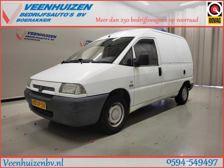 Citroën Jumpy 1.9D Trekhaak Apk tot 25-7-2026! (bj 1998), Auto's, Bestelauto's, Bedrijf, Te koop, Elektrische buitenspiegels, Elektrische ramen