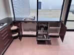 Pantrykeuken TIPO RVS design (SHOWROOMMODEL), Bruin, 200 cm of meer, Nieuw, Ophalen of Verzenden