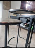 Richmond Salon- en Bijzettafels Set, Minder dan 45 cm, Minder dan 55 cm, Metaal of Aluminium, Rond