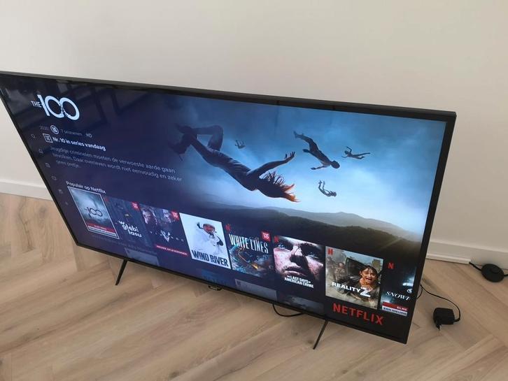 55 inch Philips 4k smart tv., Audio, Tv en Foto, Televisies, Gebruikt, LED, 100 cm of meer, 4k (UHD), Philips, Smart TV, Ophalen