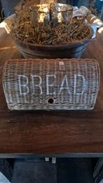 Te koop rieten riviera maison broodmand, Ophalen of Verzenden, Zo goed als nieuw