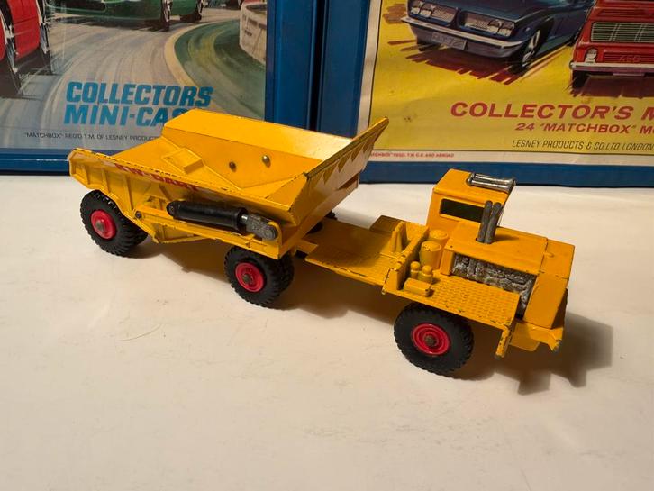 Matchbox Lesney King Size K-2 KW Dart Dump Truck, Hobby en Vrije tijd, Modelauto's | Overige schalen, Gebruikt, Bus of Vrachtwagen