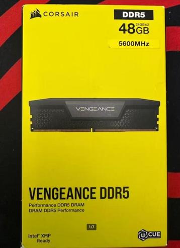 Corsair Vengeance LPX 48GB(2x24GB) DDR5 5600Mhz Intel NIEUW