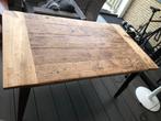 Teak houten eet tafel, Huis en Inrichting, Tafels | Eettafels, Ophalen, Gebruikt, 100 tot 150 cm, Teakhout