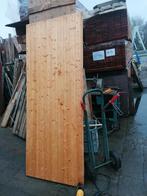 houten schotten panelen dubbelwandig en enkelwandig, Tuin en Terras, Ophalen of Verzenden, Gebruikt