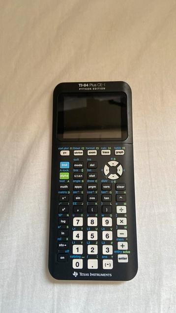 TI-84 Plus CE-I Grafische Rekenmachine Middelbareschool beschikbaar voor biedingen