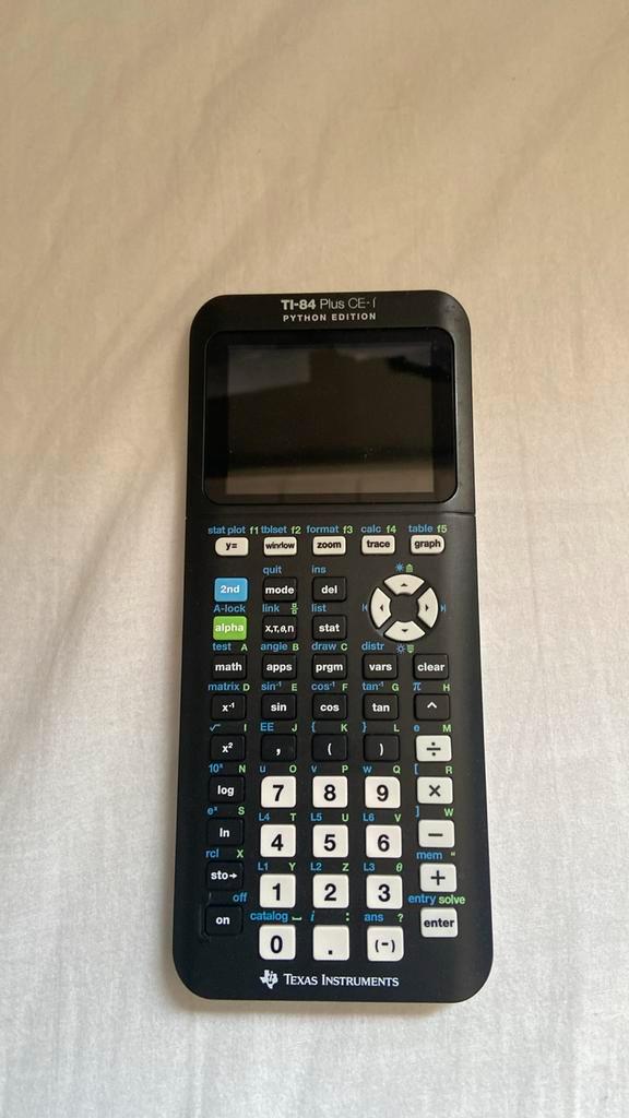 TI-84 Plus CE-I Grafische Rekenmachine Middelbareschool, Diversen, Rekenmachines, Zo goed als nieuw, Grafische rekenmachine, Ophalen of Verzenden