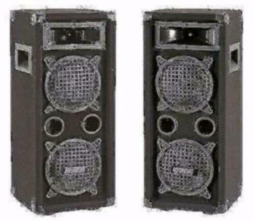 3 weg disco speakers 4 x 20 cm 600 Watt 11D, Audio, Tv en Foto, Luidsprekers, Nieuw, Overige typen, 120 watt of meer, Overige merken
