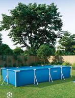 Intex zwembad (4.50 x 2.20 meter) met pomp en afdekzeil., Minder dan 80 cm, Ophalen of Verzenden, Zo goed als nieuw, Opzetzwembad