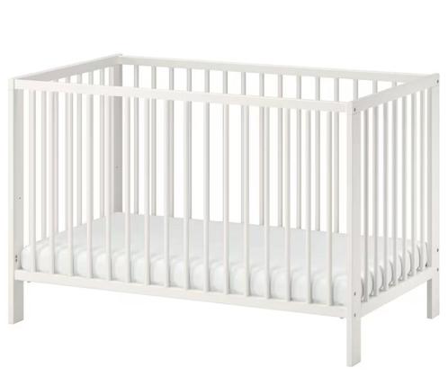 Ikea Gulliver babybedje /ledikantje wit, Kinderen en Baby's, Babywiegjes en Ledikanten, Gebruikt, Ledikant, Ophalen