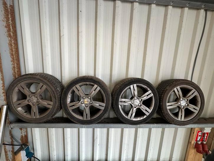Seat Ibiza 6L Wielen Set, Auto-onderdelen, Banden en Velgen, Banden en Velgen, Zomerbanden, 15 inch, 205 mm, Personenwagen, Gebruikt