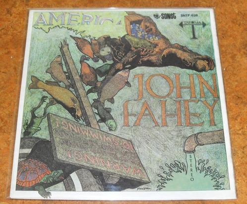 John Fahey - America LP, Cd's en Dvd's, Vinyl | Rock, Gebruikt, Overige genres, 12 inch, Ophalen of Verzenden