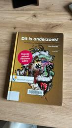 B. Baarda - Dit is onderzoek!, Ophalen of Verzenden, B. Baarda, Management, Zo goed als nieuw