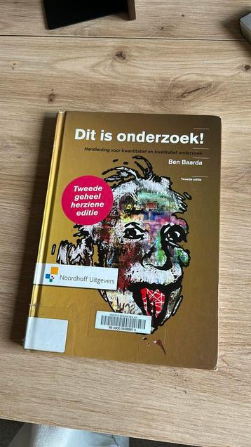 B. Baarda - Dit is onderzoek! beschikbaar voor biedingen