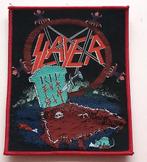 Slayer postmortem limited edition patch 116 --10x12 cm, Verzamelen, Muziek, Artiesten en Beroemdheden, Nieuw, Kleding, Verzenden