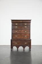 Prachtige en unieke Engelse antieke ladekast uit 18e eeuw, Ophalen