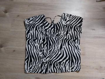 Zwart met zandkleurige blouse, JDY, maat XL beschikbaar voor biedingen