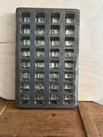 Chocolademal / Vorm / Decoratie / Metaal, Ophalen of Verzenden