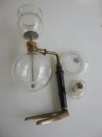 antieke coffeemaker, mocca, met spiritus brander,, Ophalen of Verzenden