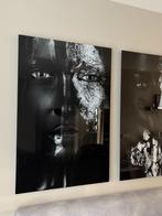Plexi foto vrouw, Ophalen, Zo goed als nieuw, Schilderij, 75 tot 100 cm