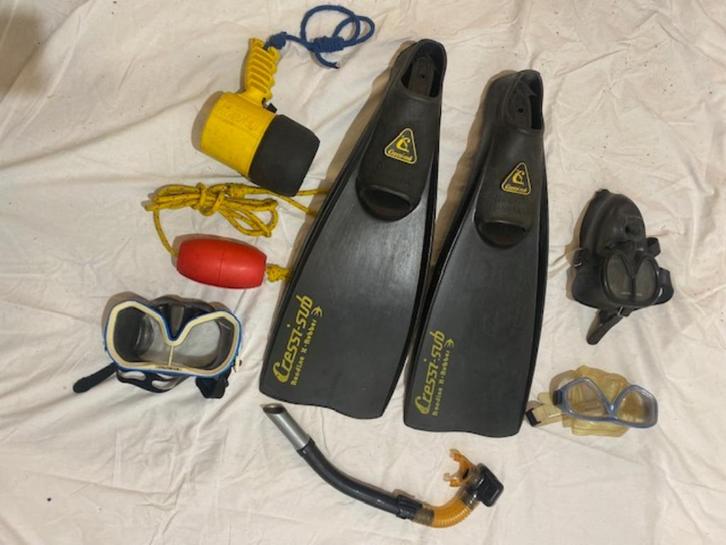 Duikmateriaal, Watersport en Boten, Duiken, Gebruikt, Zwem- of Duikvliezen, Ophalen