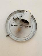 Relief glazen jaren 70 plafondlamp / wandlamp, Gebruikt, Onbekend, Ophalen of Verzenden, Glas