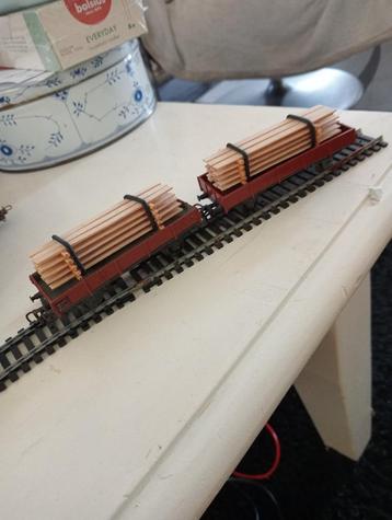 Marklin vintage vrachtwagons met lading beschikbaar voor biedingen