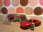 Playmobil porsche met autodealer/monteur nr. 3911, Ophalen, Zo goed als nieuw, Complete set