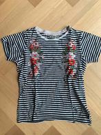 Tumble ‘n Dry zwart-wit gestreept t-shirt maat 134/140, Tumble 'n Dry, Gebruikt, Meisje, Ophalen of Verzenden