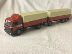 Mercedes 1729 vrachtwagen met aanhanger, Hobby en Vrije tijd, Modelauto's | 1:50, Ophalen of Verzenden, Zo goed als nieuw, Bus of Vrachtwagen