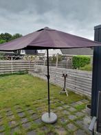Parasol met voet, Ophalen, Gebruikt
