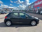 Peugeot 207 1.6 16V 5DRS 2007 Zwart, Auto's, Voorwielaandrijving, Stof, Zwart, Zwart