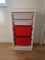 Ikea Trofast Kastje met Bakken - Wit/Rood, Kinderen en Baby's, Ophalen, Gebruikt