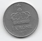 Noorwegen 1 krone 1977 KM# 419, Verzenden, Overige landen, Losse munt