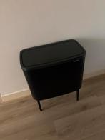 Brabantia Bo Touch Bin Zwart *MOET ZSM WEG*, Ophalen, 50 tot 75 cm, Zo goed als nieuw, Rvs