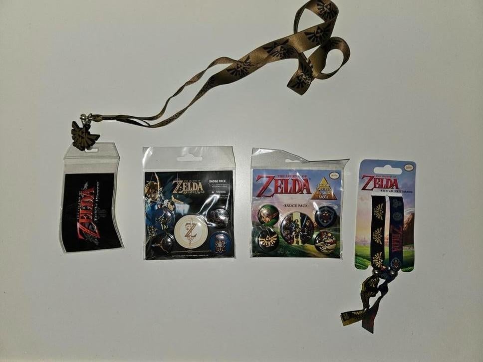 Zelda badges setje, Ophalen of Verzenden, Zo goed als nieuw
