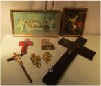 8 Oude Religieuze Voorwerpen, Antiek en Kunst, Antiek | Religie, Ophalen of Verzenden