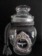 Snoeppot, koekjespot, gothic, nummer 13, upcycled, Ophalen of Verzenden, Zo goed als nieuw