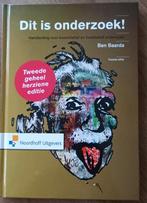 B. Baarda - Dit is onderzoek!, Zo goed als nieuw, B. Baarda, Beta, HBO