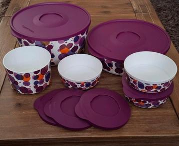 Tupperware kommen set 6 delig - Limited Edition  beschikbaar voor biedingen