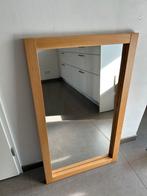 Jan des Bouvrie eikenhouten spiegel, Gebruikt, Ophalen of Verzenden, 75 tot 100 cm, Minder dan 100 cm