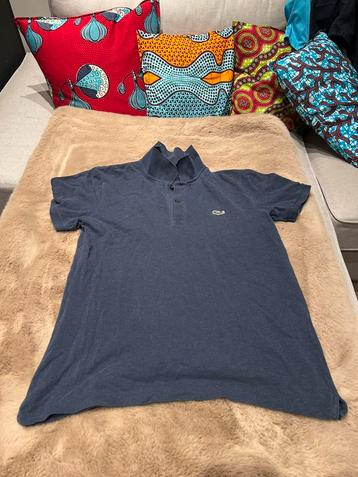 Lacoste Polo blauw maat M beschikbaar voor biedingen