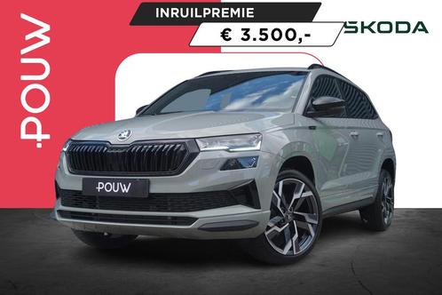 Skoda Karoq 1.5 TSI 150pk ACT Sportline Business | Trekhaak, Auto's, Skoda, Bedrijf, Te koop, Karoq, ABS, Achteruitrijcamera, Adaptive Cruise Control