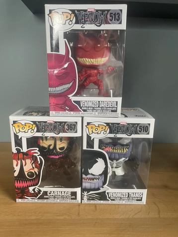 Funko Pop Venoms, Marvel! beschikbaar voor biedingen