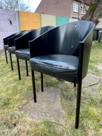 Philippe Starck Costes stoelen, Ophalen, Gebruikt, Zwart, Leer