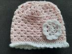 Schattig gehaakte baby/kindermuts, Maat 62, Meisje, Ophalen of Verzenden, Zo goed als nieuw