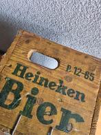 Biermerk Heineken krat / kist van hout) uit 1965, Ophalen of Verzenden, Zo goed als nieuw, Minder dan 50 cm, Minder dan 50 cm